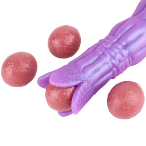 Ovipositor de Silicona Suave para la Piel, Estimulador Anal con Bomba para la Eyaculación de Huevos, Juguetes Sexuales para Mujeres, Incluye 5 Huevos y un Palo - Product Image 2