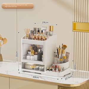 Advanced Large Capacity Foldable Luxury Cosmetic Storage Box Multi-Functional Rotating Style for <strong>Students</strong> Cream Party <strong>Banners</strong> - Product Image 6