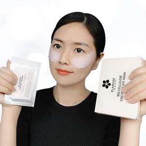 Masques pour <span class=keywords><strong>les</strong></span> <span class=keywords><strong>yeux</strong></span> en hydrogel de biocellulose Soins de la peau coréens Vegan Algues marines Anti-rides Hydratation intense 7 paires Logo personnalisé Tous types de peau - Product Image 3