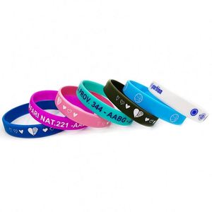 สายรัดข้อมือซิลิโคนโลโก้แบบกำหนดเองสร้างแรงบันดาลใจ ราคาถูก สร้อยข้อมือยางแฟชั่นส่วนบุคคล ออกแบบแรงบันดาลใจของคุณเอง - Product Image 6
