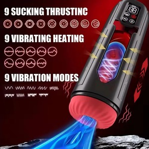 Máquina Sexual Masculina con Calor, Succión, Vibración y Empuje Eléctrico, <span class=keywords><strong>Masturbador</strong></span> Masculino, Juguete Sexual para Hombres - Product Image 2