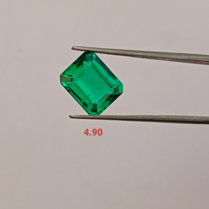 Piedra Preciosa Verde Cultivada en Laboratorio, Corte Personalizado en Múltiples Formas, Alta Claridad y Calidad, para Joyería Artesanal - Product Image 5