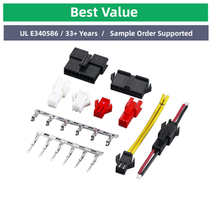 Custom SM 2<strong>.</strong>5mm Pitch Wire Harness (UL1015 22-28AWG) Wire-to-Wire Connector Assembly for LED &amp; Electronics - Product Image 3