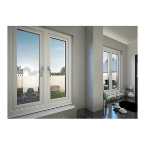Doble Galzed abatible <span class=keywords><strong>de</strong></span> aluminio hacia adentro hacia afuera Windows ladrón prueba Asement diseño ventanas <span class=keywords><strong>de</strong></span> aluminio - Product Image 2