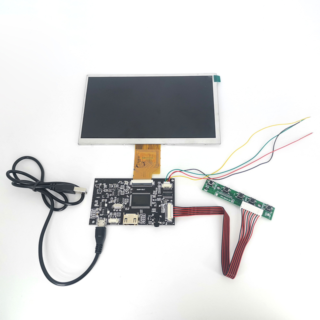 Hd Lvds Controller 40pin Led Universal Lcd Controller Board With Usb 5v Input for 8bit LVDS LCD Screen