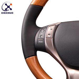 Volante de cuero deportivo amarillo a <span class=keywords><strong>precio</strong></span> de fábrica para <span class=keywords><strong>Lexus</strong></span> GS 300H <span class=keywords><strong>RX</strong></span> <span class=keywords><strong>350</strong></span> F ES 300H ES 300H - Product Image 4
