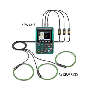 เซ็นเซอร์แบบหนีบ Kretz KEW 8130 600V 600A พร้อมจอ LCD สำหรับ 5010 5020 6305 6315 CAT III 600V ญี่ปุ่น - Product Image 5