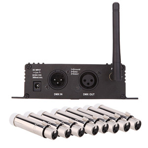 <span class=keywords><strong>Vente</strong></span> directe d'usine Récepteur et émetteur sans fil 2,4 G DMX512 Console de contrôle d'éclairage de scène DMX Contrôleur DMX512 Émetteur-récepteur - Product Image 2