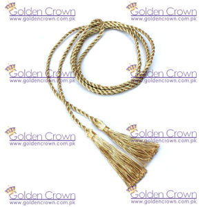 สายโลหะบางพร้อมพู่3.5สายพู่โลหะสีทอง - Product Image 4