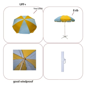 Sombrilla <span class=keywords><strong>de</strong></span> Playa con Logotipo Personalizado, 160 cm, Parasol Pequeño, Tela Oxford 210D, Protección UV, para Regalo Promocional, Jardín, <span class=keywords><strong>Patio</strong></span>, Venta al por Mayor - Product Image 2