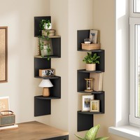 Étagère murale d'angle, compatible avec la vente en gros et le dropshipping, étagères murales flottantes pour salle de bain, étagères d'angle pour livres