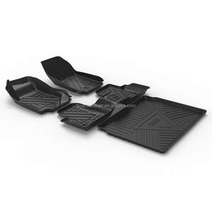 <span class=keywords><strong>Tappetini</strong></span> per Auto Personalizzati di Lusso in TPE Spessore 3MM Impermeabili Set Completo per <span class=keywords><strong>Peugeot</strong></span> Partner Tepee Defender 308 408 - Product Image 4