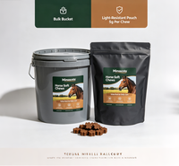 Suppléments pour chevaux OEM, aide digestive, formules calmantes et de récupération, nutrition équine pour l'entraînement et les soins quotidiens