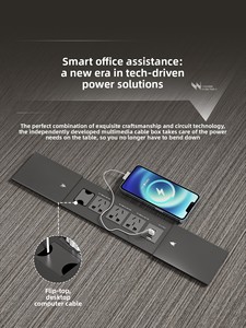 Di fascia alta a forma di L scrivania e sedia combinazione con bordo curvo e armadietti semplice Design moderno per ufficio - Product Image 2