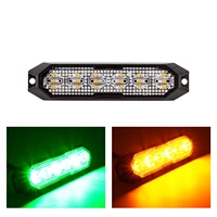 Luz Estroboscópica LED R65 IP6K9K Nueva de Fábrica, 12v-24v, Luz de Advertencia Intermitente de un Solo Color o Doble Color en Ámbar, Azul, Rojo y Verde