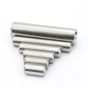 10 unids/bolsa 304 pasador de ubicación cilíndrico de acero inoxidable pasadores de bloqueo de eje fijo de Metal barra redonda varilla sólida - Product Image 5