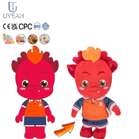 Uyeah OEM/ODM – Nouveaux jouets en peluche personnalisés, brodés sur mesure, avec design d'anime, de jeux ou de personnage de marque, cadeaux pour entreprises