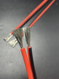 Cavo in PVC con Filo di Rame 26-14 AWG a 2 Pin Flessibile per LED Fai-da-te, Connettore Elettronico IP67, Adattatore per Auto Nero Rosso 120/200mm - Product Image 4