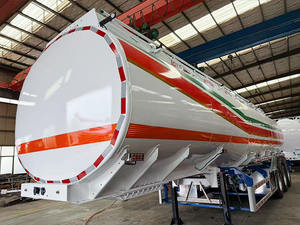 Precio de Fábrica Nuevo Semirremolque Cisterna Utilitario Starway de 55 CBM y 4 Ejes, Tanque de Aleación de Aluminio de 5mm de Espesor, Capacidad de Carga >30000L, Remolques para Camiones - Product Image 3