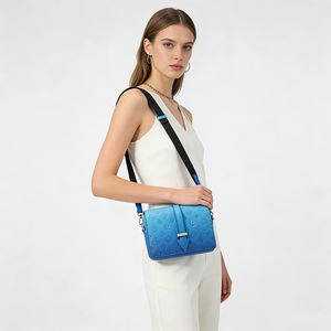 Bolso Bandolera de Cuero Repujado para Mujer, Bolso de Hombro Pequeño de Moda, Bolso de Mano para Dama con Correa Ajustable - Product Image 1