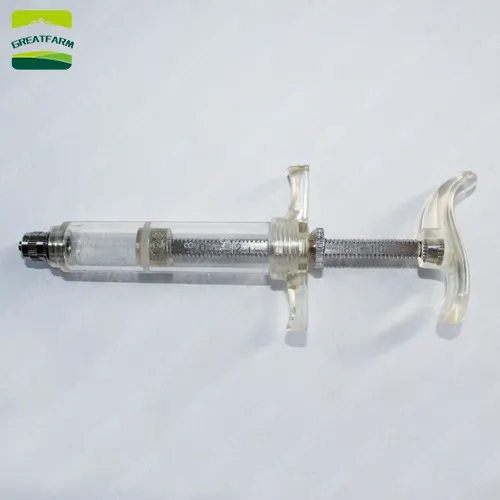 Plastic steel with clear scale high quality syringe