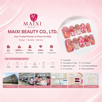 Lot de 24 faux ongles courts en amande couleur unie, à presser, en ABS réutilisable, avec logo personnalisé, OEM ODM, fourniture directe usine