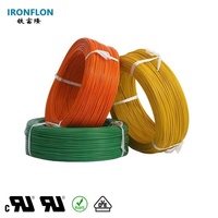 Fils électriques automobiles flexibles UL1829 18AWG Fil de résistance chauffante en cuivre étamé isolé ETFE