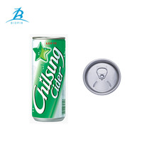 Canette mince en aluminium de 190ml Vente en gros de canette de bière de qualité alimentaire Soda Coca Energy Beverage Can