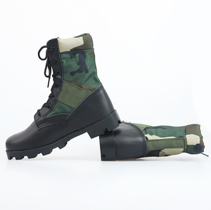 Botas Tácticas DFTSB910 Color Verde Selva, Camuflaje Bosque, Antideslizantes, para Jungla - Product Image 1