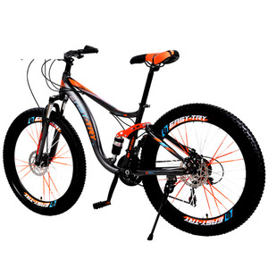 Fabbrica OEM ODM 29 pollici acciaio Mountain Bike sospensione completa Downhill MTB 24 velocità freni a disco ordinario pedale - Product Image 3