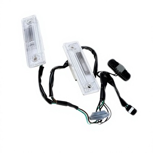 Éclairage de plaque d'immatriculation de coffre pour Chevrolet 90767573 95107229 95233777 – Pièce de rechange en plastique technique pour réparation - Product Image 3