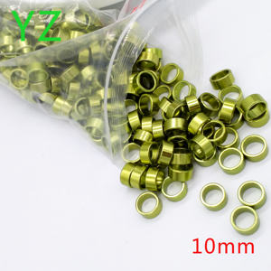 Nuovissime Anelli Dorati per Piccioni Viaggiatori, Anelli Decorativi per Piccioni, Fasce per Zampe di Pappagalli, Accessori per Uccelli in Alluminio Ecologico Made in China YZ - Product Image 5