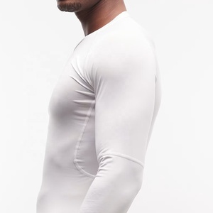 Custom <b>Men's</b> Long Sleeve Compression T-shirts Slim Fit Quick Dry Stretchy Fitness <b>Base</b> <b>Layer</b> Athletic Workout Sports Tee - Product Image 4