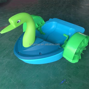 Barcos de remo de mano con tema Animal de alta calidad para niños, gran oferta, equipo de juego acuático de Cisne y rana de pato - Product Image 6