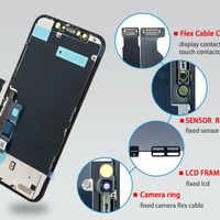 Écran tactile numérique Incell noir TC 6,1 pouces pour réparation de téléphone portable XR – Pièce de rechange universelle