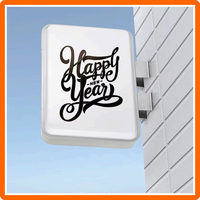 Caja de Luz LED Creativa Personalizada, Impermeable para Exteriores, con Diseño Deslumbrante