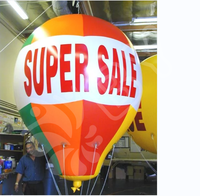 Ballon publicitaire gonflable géant personnalisé pour festival, décoration extérieure, ballon à air chaud, ballon à hélium pour événements et décorations