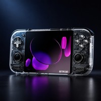 Consola de Juegos Portátil Retroid Pocket Nova con Android 13, Qualcomm QCS8550 4nm, Pantalla AMOLED de 4.5 Pulgadas, 5000mAh, WiFi7, 12GB de RAM LPDDR5X