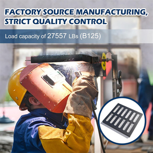 Manufacturers Sell Cast Iron Tree <strong>Grate</strong> Carbon Steel Flat Bar Cover Grating Cast Iron Drain <strong>Grate</strong> Casting Services Product - Product Image 3