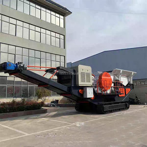 תחנת ריסוק ניידת רב תכליתית המותקנת על מסילה, מתקן ריסוק ראשוני לכרייה, סלעים ובנייה מחומרים גלם - Product Image 2