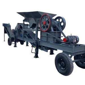 PE250*400 hocheffiziente tragbare mobile brikenschlagmaschine für sandherstellung bergbaumaschinen