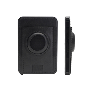 תיק מגנט עור מותאם אישית במקרה טלפון מגנטים רזה כרטיס אשראי עם גברים מוקפץ עם ארנק גברים מוקפץ עם תגי אוויר - Product Image 1