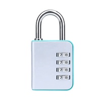 Cadenas à combinaison de piscine GYM XMM-8091 durable tiroir numérique à quatre roues vente d'usine 4 codes serrure de sécurité pour armoire