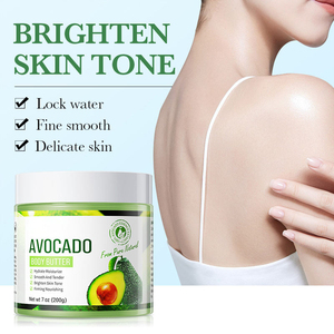 Loción Corporal de Manteca de Mango Natural, Vegetariana, Rejuvenecedora e Hidratante, con Manteca de Aguacate, Rosa y Mango - Product Image 4