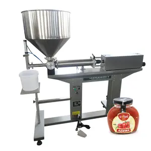 Professional Production Of Bagged Juice Tomato Sauce Liquid Filling Use Semi-Automatic Filling Machine