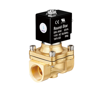 Valvola Solenoide a Diaframma ad Azione Diretta Serie U2W Certificata UL <span class=keywords><strong>3</strong></span>/8-1 Pollice AC220V DC24V Standard USA - Product Image 1
