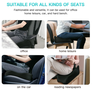 <span class=keywords><strong>Coussin</strong></span> de siège <span class=keywords><strong>ergonomique</strong></span> pour chaise de bureau, soulagement des douleurs du coccyx et de la sciatique, oreiller pour hémorroïdes, mousse à mémoire de forme, grand carré, <span class=keywords><strong>gel</strong></span> rafraîchissant - Product Image 4