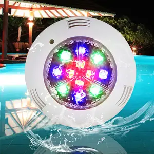 9W IP68 LED lâmpada marinha barco subaquático Resina cheia RGB WIFI LED piscina Luz