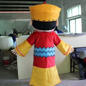 Funtoys Happy God of Fortune Nouvel An chinois Costume de mascotte Mammon <span class=keywords><strong>en</strong></span> peluche personnalisé Dieu de la richesse Cosplay TV Show Movie pour adulte - Product Image 5