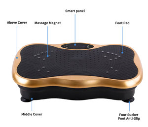Exercise Fitness Body Slimming Trainer <strong>Vibration</strong> Platform Power <strong>Vibration</strong> Plate